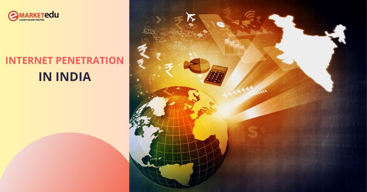 internet penetration in India